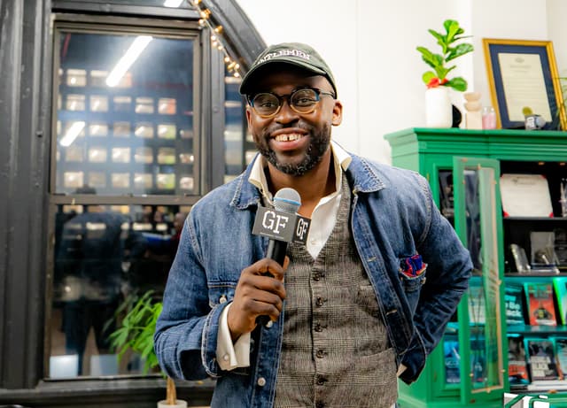 Speaking at the Gentlemen's Factory Innovation Lab.